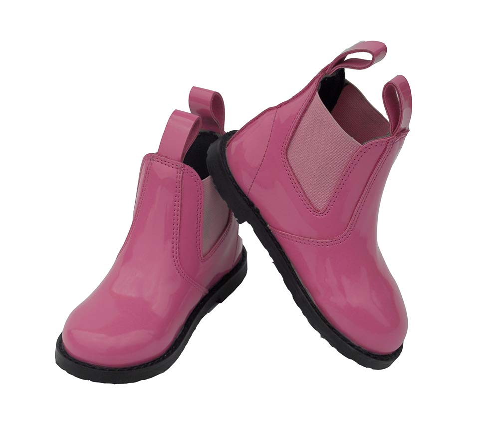 Rhinegold LITTLE ONES CHILDREN'S JODHPUR BOOTS – Lightweight Synthetic Leather-Look Baby Riding Boots with Elastic Panel & Easy-Clean Finish — view 3