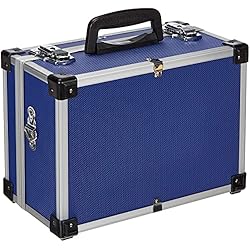 Maletin Aluminio Vacio Perel 1821-BL Maleta de Herramientas, 320 x 230 x 155 mm