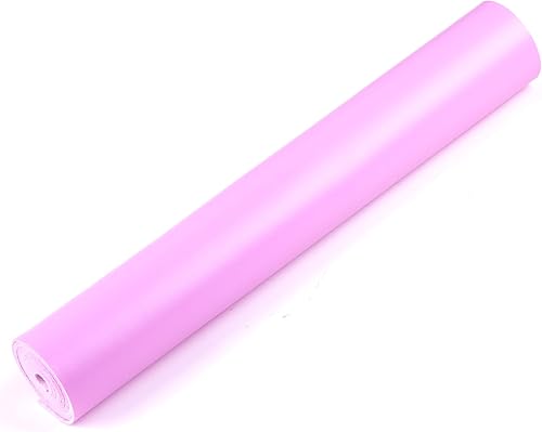 Vista 70 de Ramya 1 rollo de hojas de piel sintética de color liso albaricoque, 1 rollo de 12 x 53 pulgadas, la piel sintética es ideal para proyectos