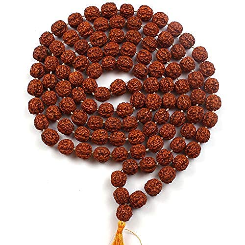 Anshraj 100% Pure and Authentic 5 Mukhi Rudraksha (108 + 1 Beads) Jap Mala 9 MM (B0B8SVD2RD) Amazon Price History, Amazon Price Tracker
