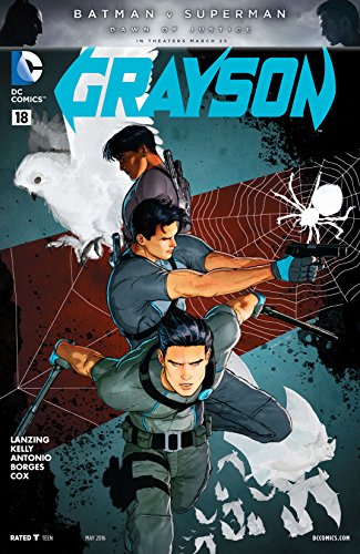 Cover of Grayson (2014-2016) #18 (Grayson (2014-))