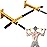Yes4All Wall Mounted Pull Up Bar/Chin Up Bar - Orange