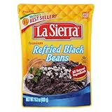 La Sierra Haricots noirs frits, prêts à manger, sachet de 430,9 g