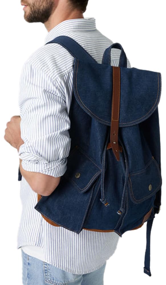 Levi's Men Heritage Rucksack Backpack, Indigo Rinse 2, One Size