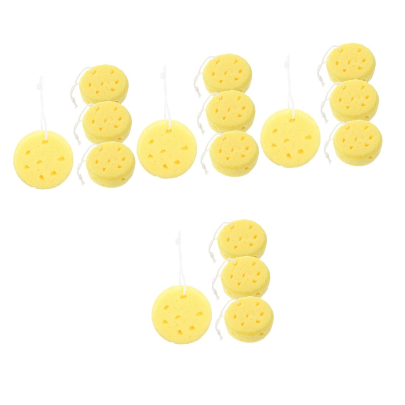 minkissy 16piezas Esponja De Exfoliante Para Baño y Duradera Para Limpieza Corporal Diaria Material Amigable La Piel