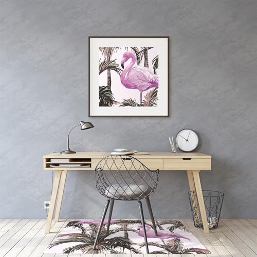 Tapis de chaise antidérapant et imperméable pour protéger le sol - 4
