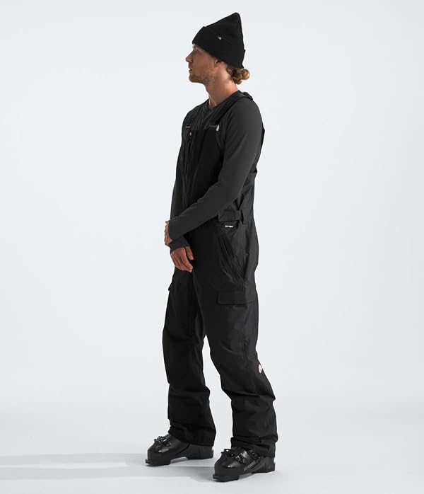 The North Face Men's Freedom Bib - Waterproof Ski & Snowboard Overalls, Non-Insulated, Adjustable Suspenders, Mesh Venting, TNF Black-NPF, Small Long by The North Face - Image 2