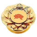 Pied de lampe - en tant qu'excellente fourniture de culte de bouddha, ce serait un chandelier idéal pour une utilisation votive bouddhique, un ornement de bureau