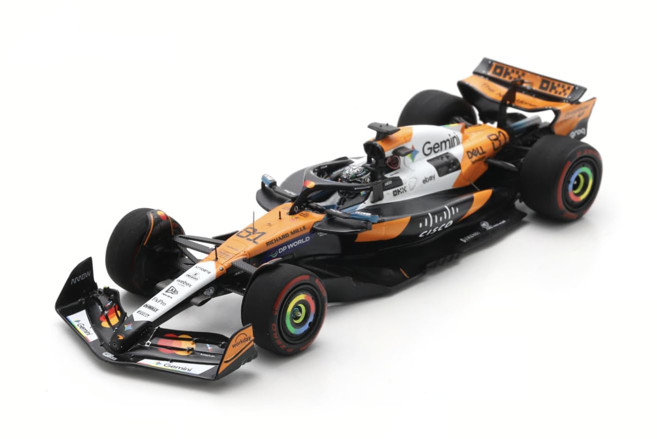 Spark McLaren F1 Oscar Piastri 2025 USA GP modellino in scala 1:43