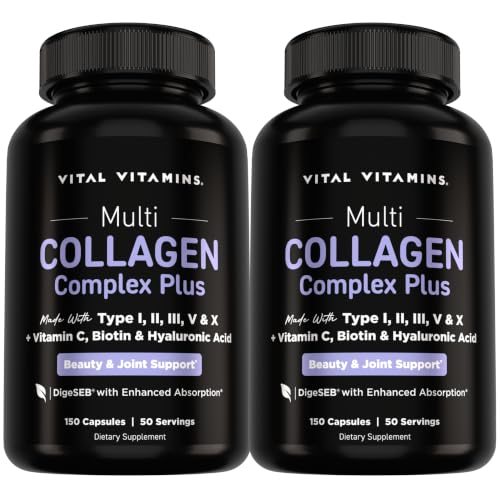 Vital Vitamins Multi Collagen Complex Capsules