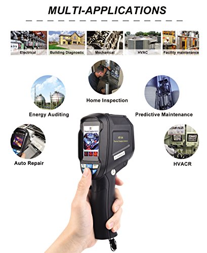 Thermal Imaging Camera-Handheld Infrared Camera with Real-Time Thermal Image,Infrared Image Resolution 220 x 160-Temperature Measurement Range -20°C-300°C,IR Thermal Imager,Hti-Xintai - Thumbnail 6