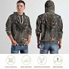 MULERN Teen Girl Boy Gold Leaf Roses Hoodies Full 3D Printed Graphic Sweatshirt, Luxury Flowers Casual Hoodie for Men Women, Athletic Breathable Fashion Pullover with Pockets #4