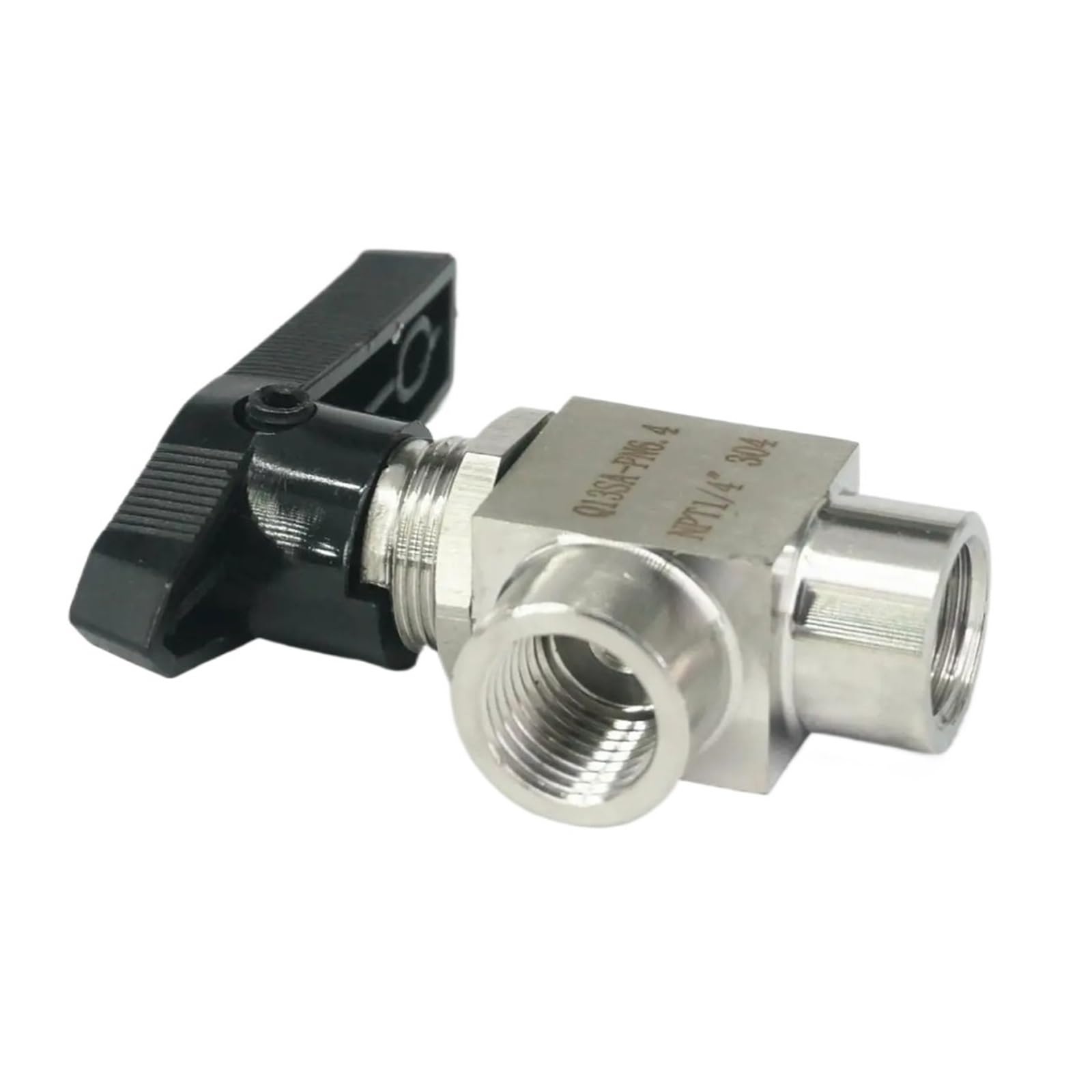Vanne à boisseau sphérique inox 304 femelle 1/4" NPT pour stopper les fuites de gaz