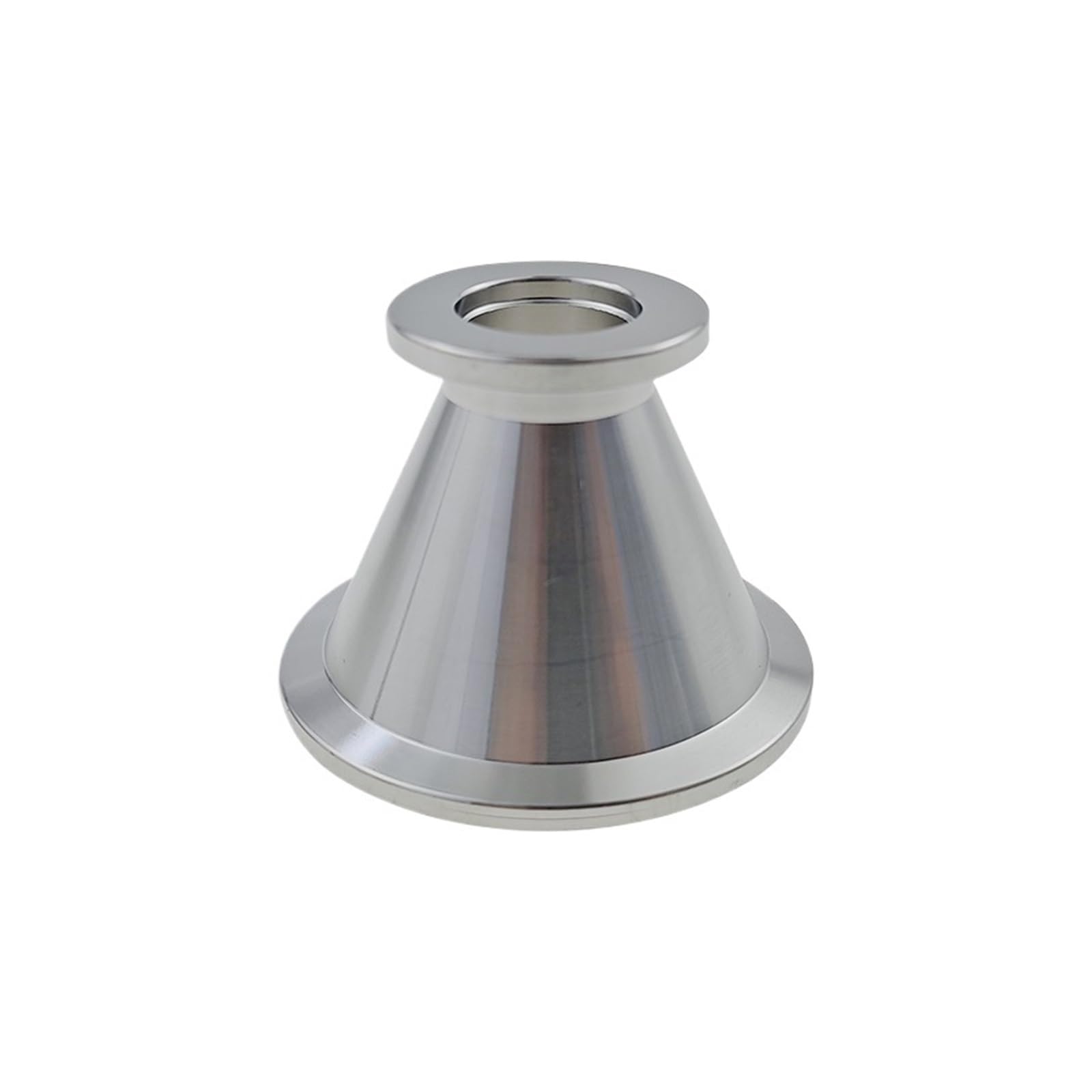 AARTERZZA KF10 KF16 to KF25，KF40 to KF50 Vacuum Tri Clamp Reduer SUS304 Stainless(KF40 to KF50)