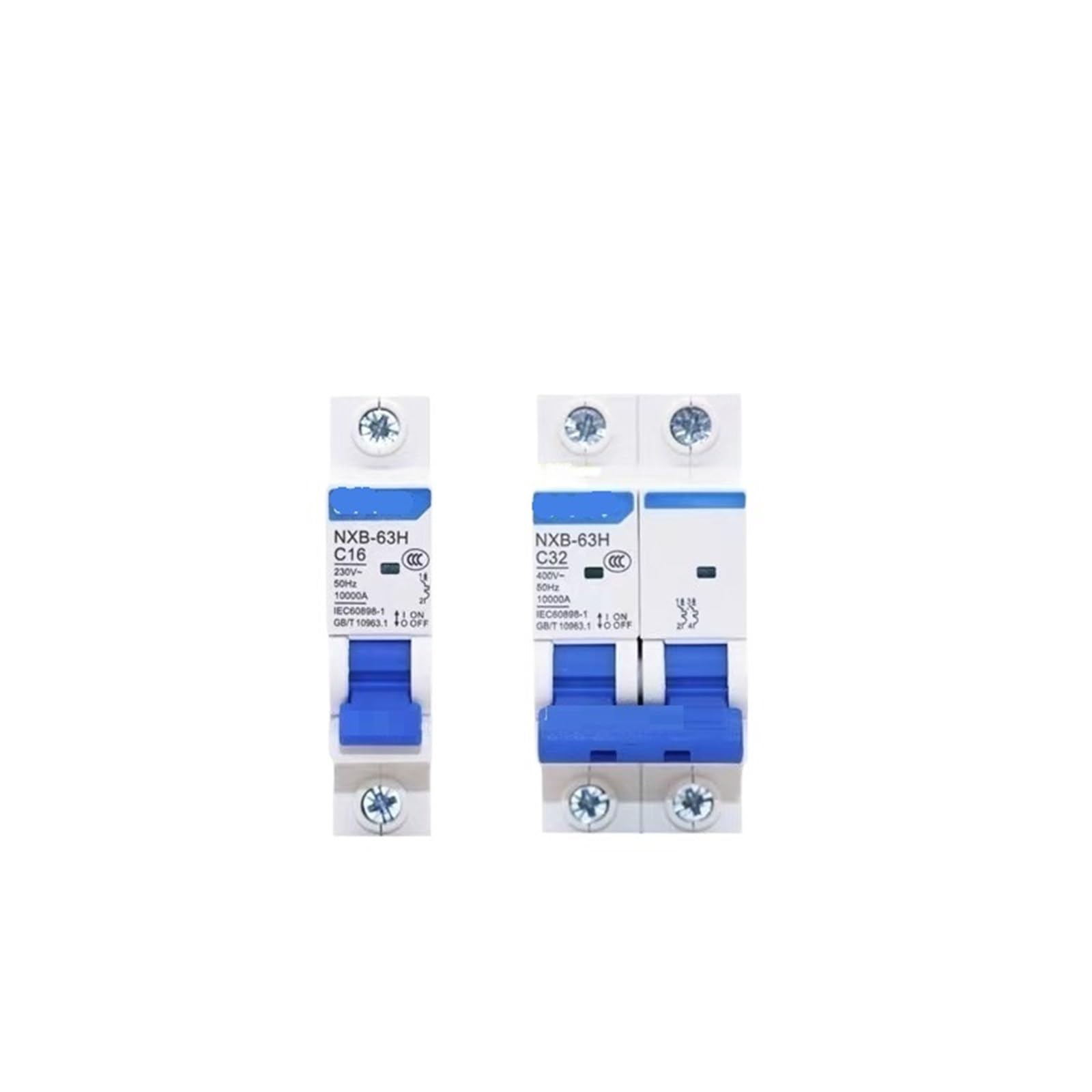 Disjoncteur NXB-63H 10KA protège vos appareils contre la surcharge 2P 20A