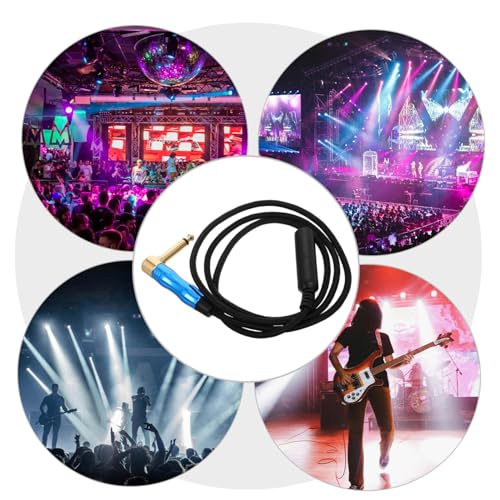 Cable extensor de audio 6.35 jack macho hembra mono de cobre trenzado 7