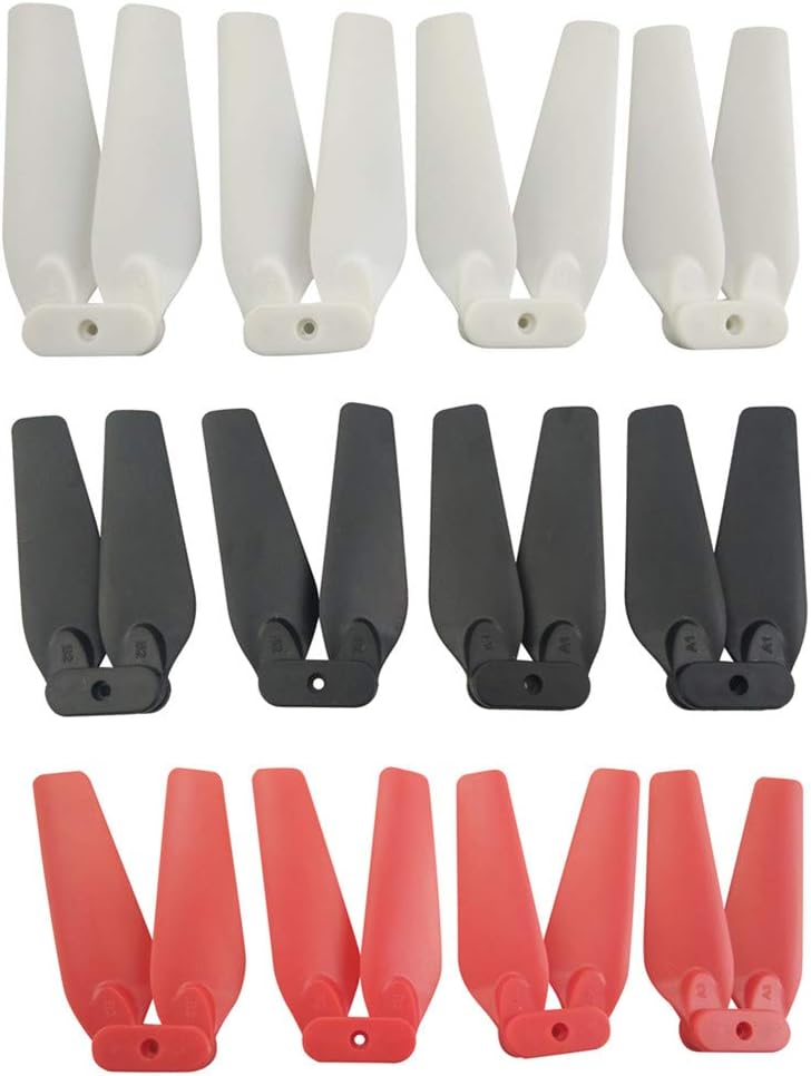 Fytoo 12PCS Propeller for E58 S168 JY019 Folding Quadcopter Spare Paddle Parts UAV Folding Propeller