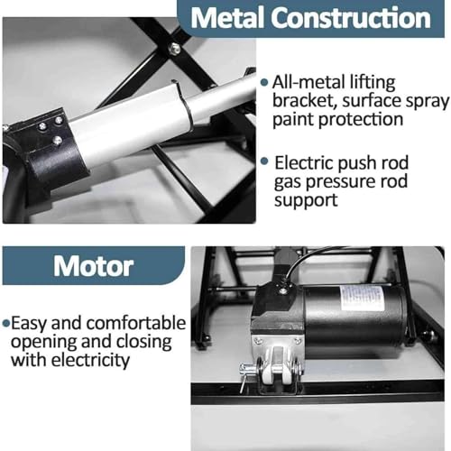 Elektrischer höhenverstellbarer Tischständer mit kabelloser Fernbedienung, perfekt für Heim- und Bürogeräte, ergonomisches Design für Komfort und Bequemlichkeit