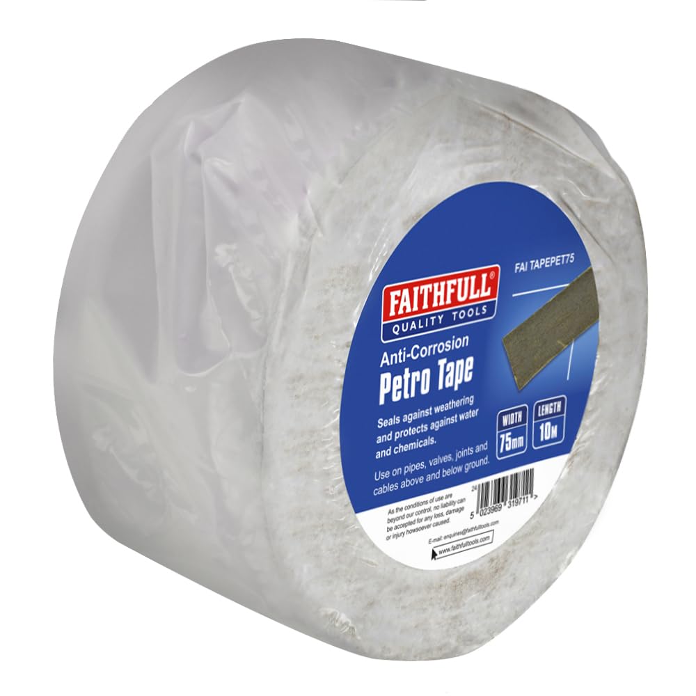 Faithfull Petro Anti-Corrosion Tape 75mm x 10m