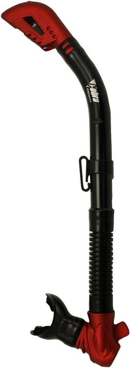 Cobra Dry Snorkel w/Flex and Purge DrySnorkel Snorkeling Scuba Dive Diving Diver Gear