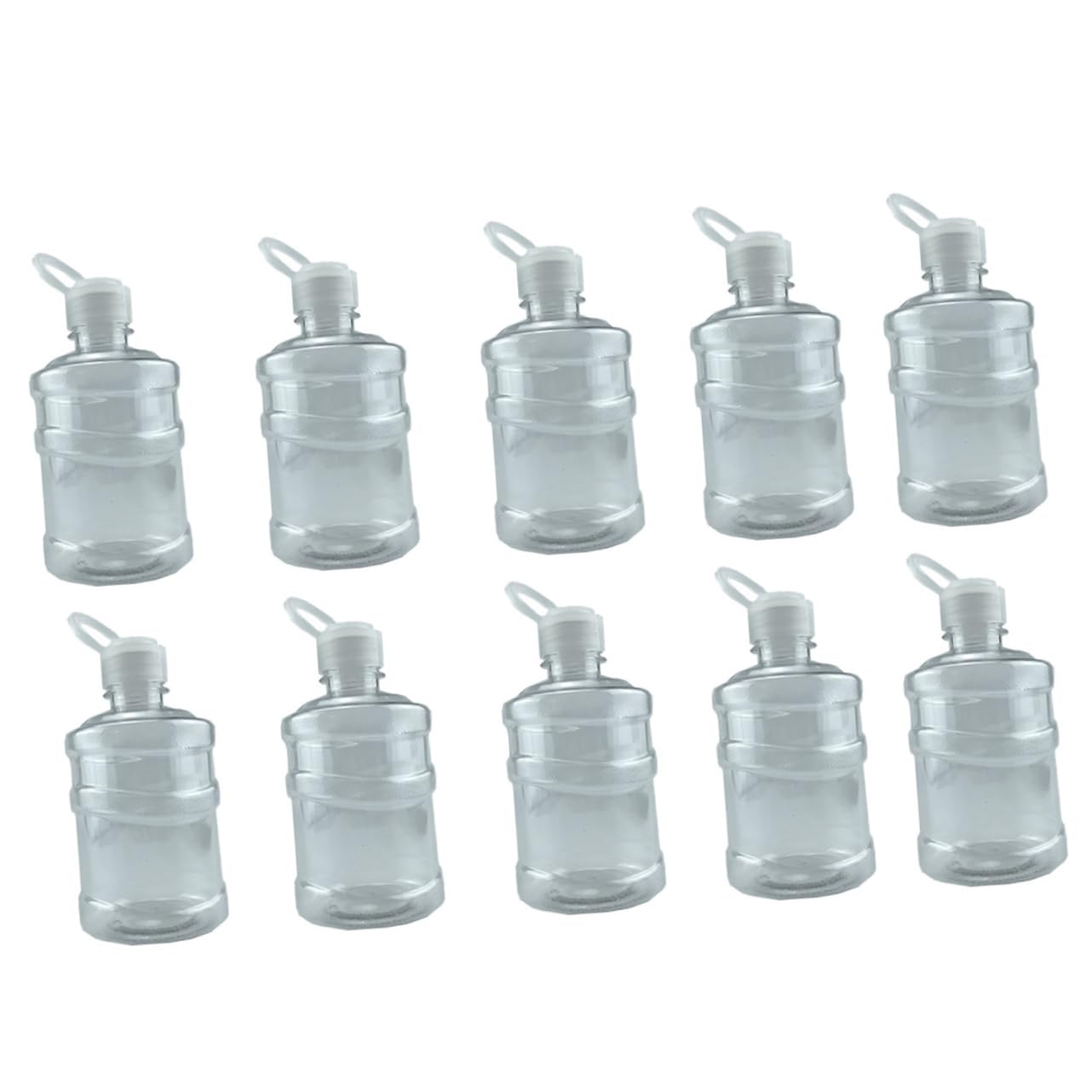 CIYODO Elegant Mini Bucket Bottle Juice Bottles Handle Food Grade Pet Cold Storage