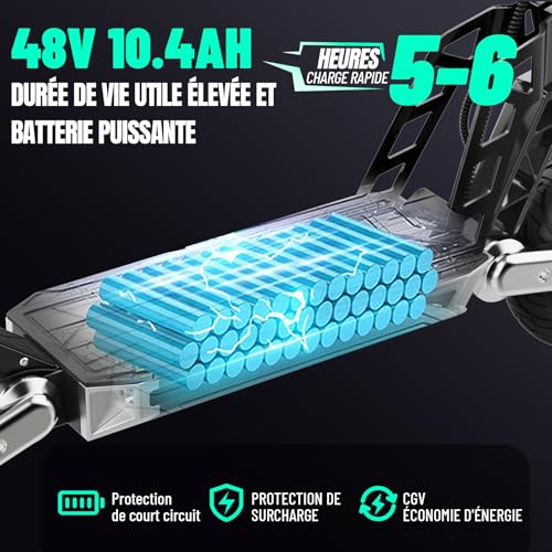TODIMART G2(500W) Trottinette électrique adulte