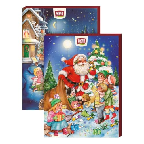 Rosengarten Bio Schokoladen Adventskalender Weihnachtsbäckerei