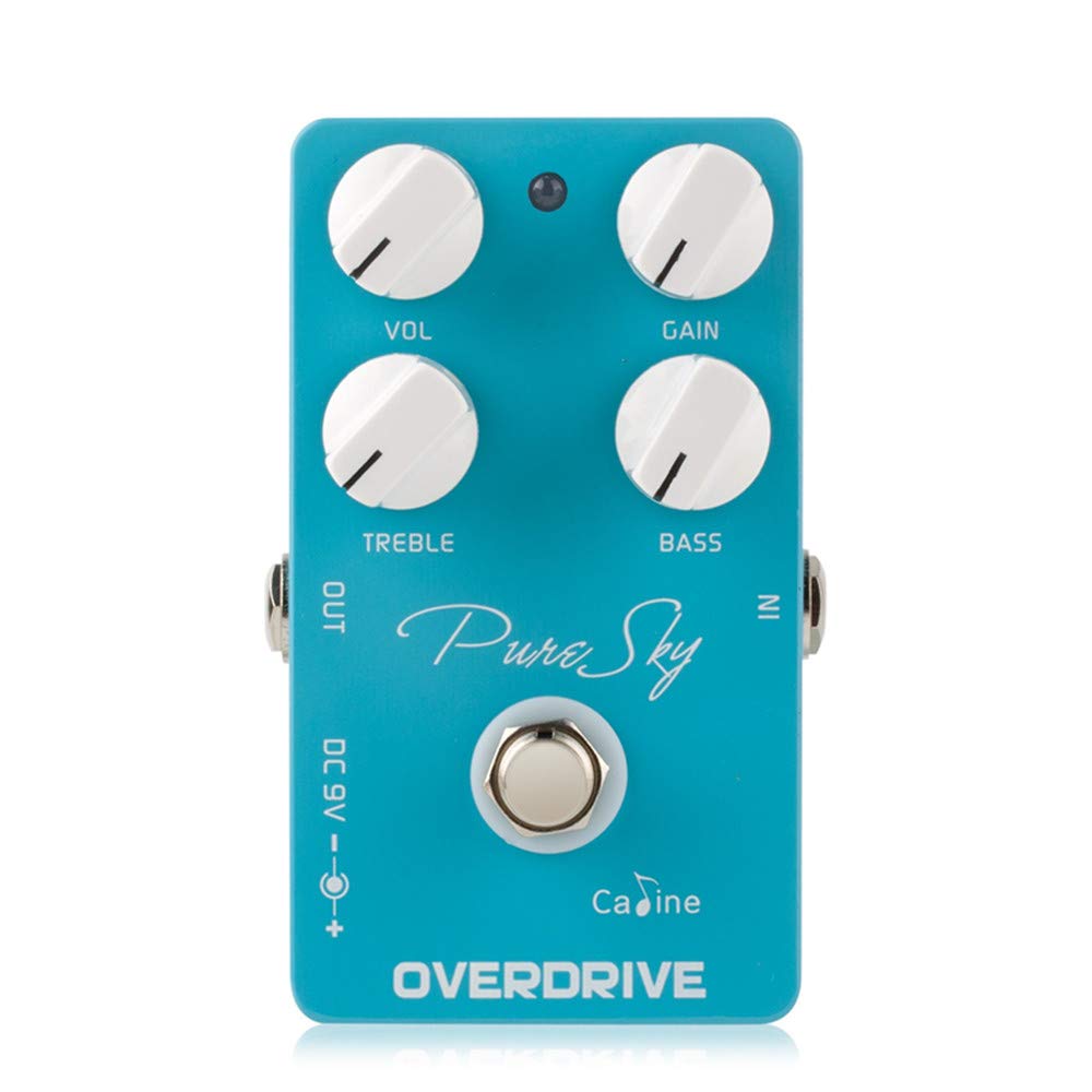 VIDOO Pure Sky Overdrive Gitarreneffekte Pedal True Bypass Mit Eq-Effekten