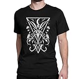 Photo Gallery sigil of lucifer and baphomet t shirt black xl Photo Gallery sigil of lucifer and baphomet t shirt black xl