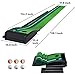 Dollox Putting Green Golf Putting Mat for Indoor, Putting Matt with Auto Ball Return, Mini Golf Set Golf Accessories for Men, Indoors Golf Matt for Home Office, Gifts for Golfer