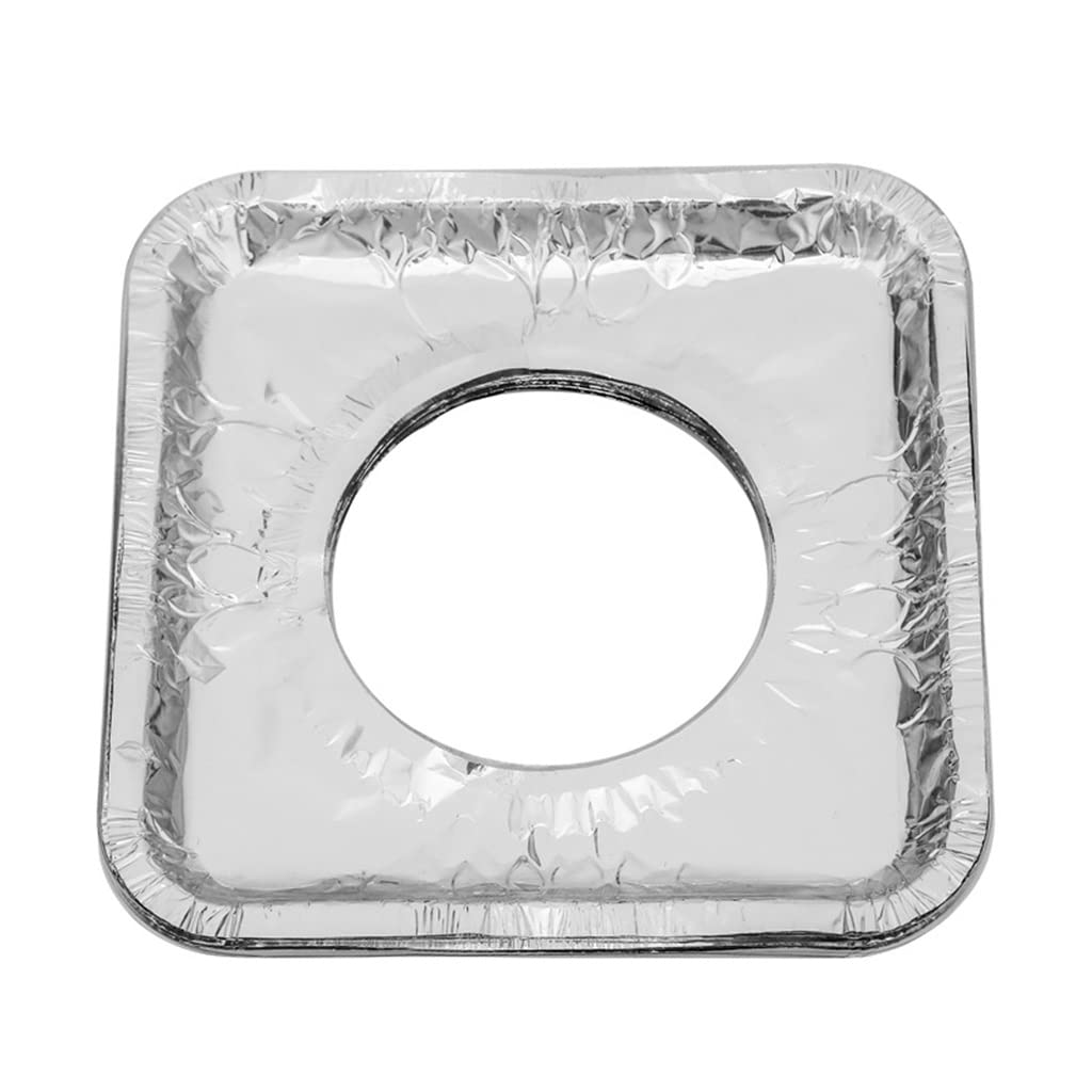 Couvre Brûleur Cuisinière Gaz Anti-Éclaboussures d'Huile en Alu 10x