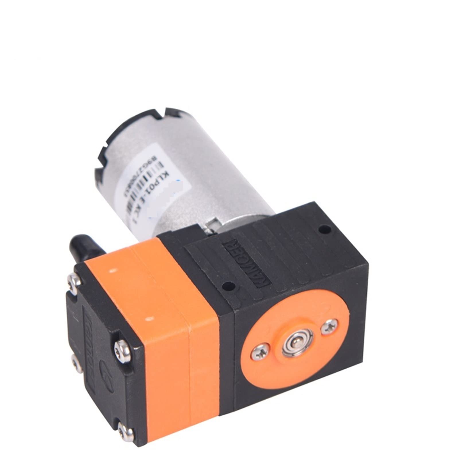 KLP01 Mini szczotka membranowa pompa do cieczy 12 V/24 V ze szczotką silnik prądu stałego proste złącze pojedyncza głowica do analizy laboratoryjnej i cieczy Szeroka Odporność Chemiczna(12v)