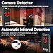 JMDHKK K19 Hidden Camera Detector, Bug Detector, Multi-Functional Privacy Protection Device with Magnetic, Wireless Signal, IR Detection and Flashlight for Travel, Office, Hotel, Cars