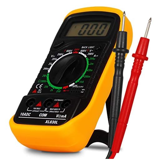 Multímetro Digital Profissional Portátil Corrente Ac + Dc Tensão 200M~600V Bateria 9V Teste com Bipe