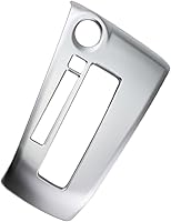 Vista 2 de jfqm - Adhesivo decorativo para la cubierta de la palanca de cambios de coche cromada para Nissan Kicks 2017 2018 2019 2020 2021 2022 2023