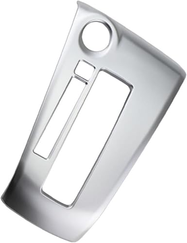 Miniatura 2 de jfqm - Adhesivo decorativo para la cubierta de la palanca de cambios de coche cromada para Nissan Kicks 2017 2018 2019 2020 2021 2022 2023