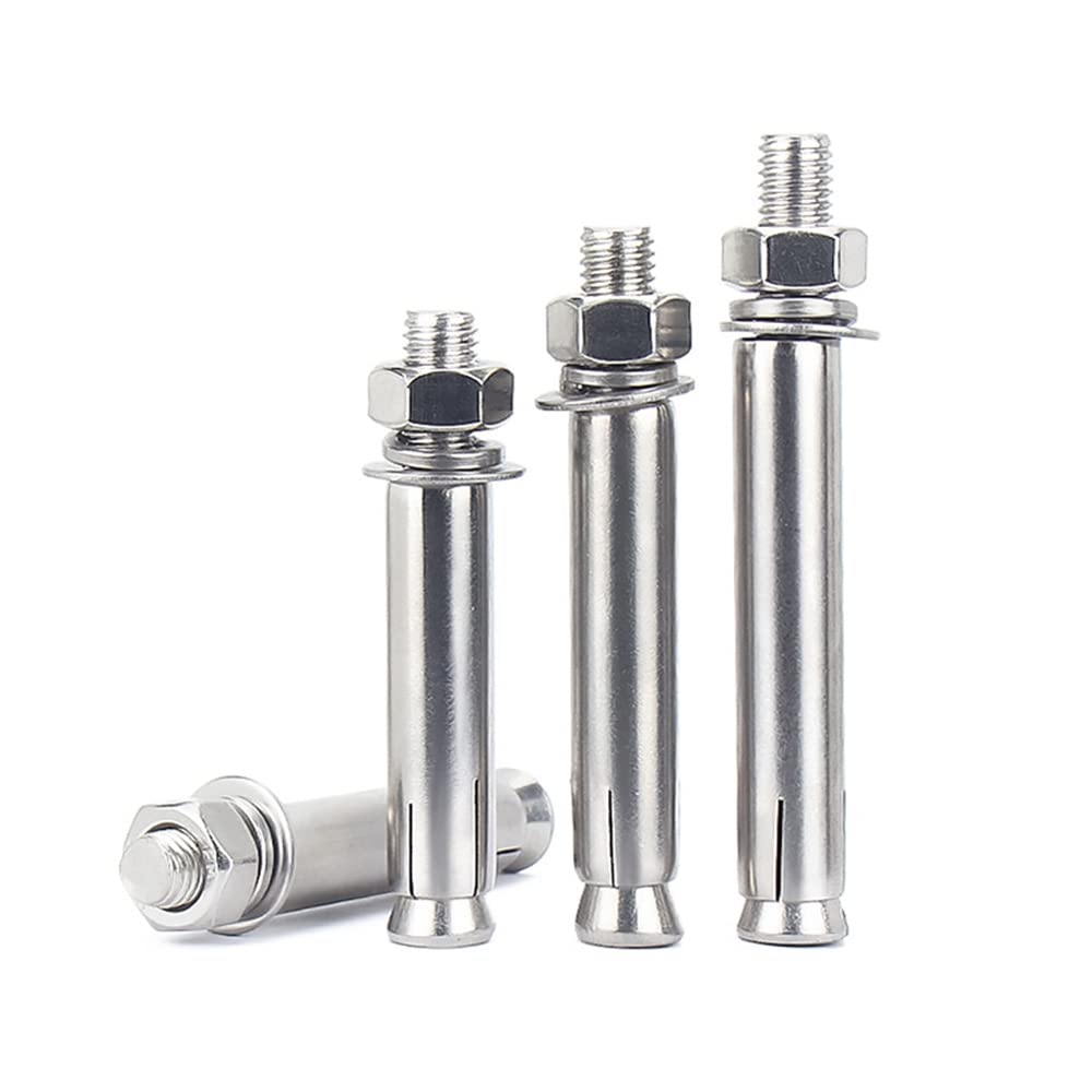 2pcs M12×120mm 304 stainless steel pull explosion expansion screw bolt