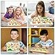 Magnetspiel Labyrinth Dinosaurier Magnetic Spiel Hölzernem ab 3 Jahre Pädagogisches Lern Zahlen Farben Lernen Sortierspiel Dinosaurier Magnetspiel für Kinder Labyrinth Puzzles Geschenke für Kinder