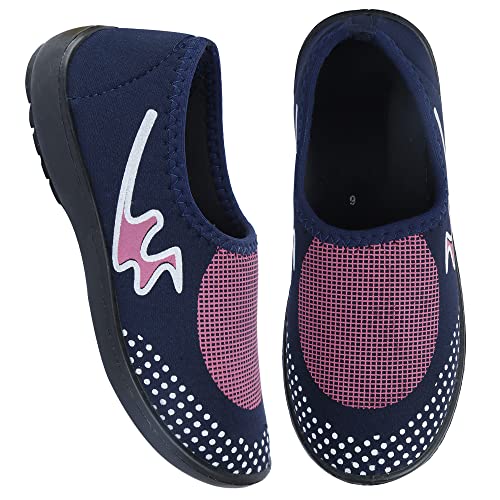 Image of Aedee Women's Running Shoe II Sneakers, Bellie LoaferII Walking,Gym,Training,Casual,Sports Shoes (LY953-PINKP)