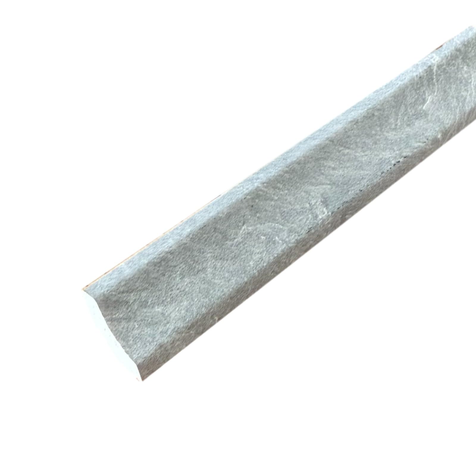 Waterproof Polymer Scotia Beading - Edge Trim for Laminate & Wood Flooring 10 x 2400mm Lengths (24m) (Concrete Grey)