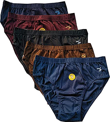 Rupa Jon 5 Pack Women's Cotton Boxer Shorts (Colours May Vary) (110), 4XL (Colours and Designs May Vary) Assorted, 110cm, Assorted, 110cm, Assorted, 110cm, Assorted Colours, 110
