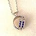 Doctor Who SPINNING 3D TARDIS Police Box Pendant NECKLACE w/ 30