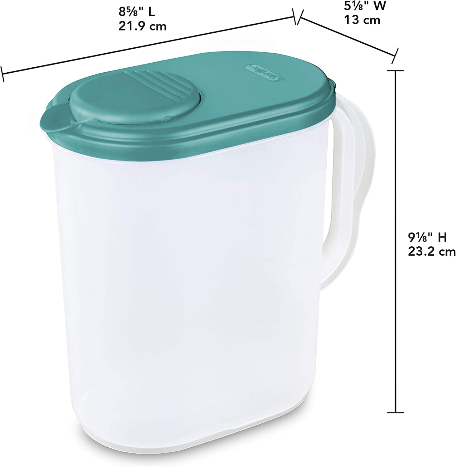 Sterilite Corp. 04900012 Ultra Seal 1 Gallon Pitcher