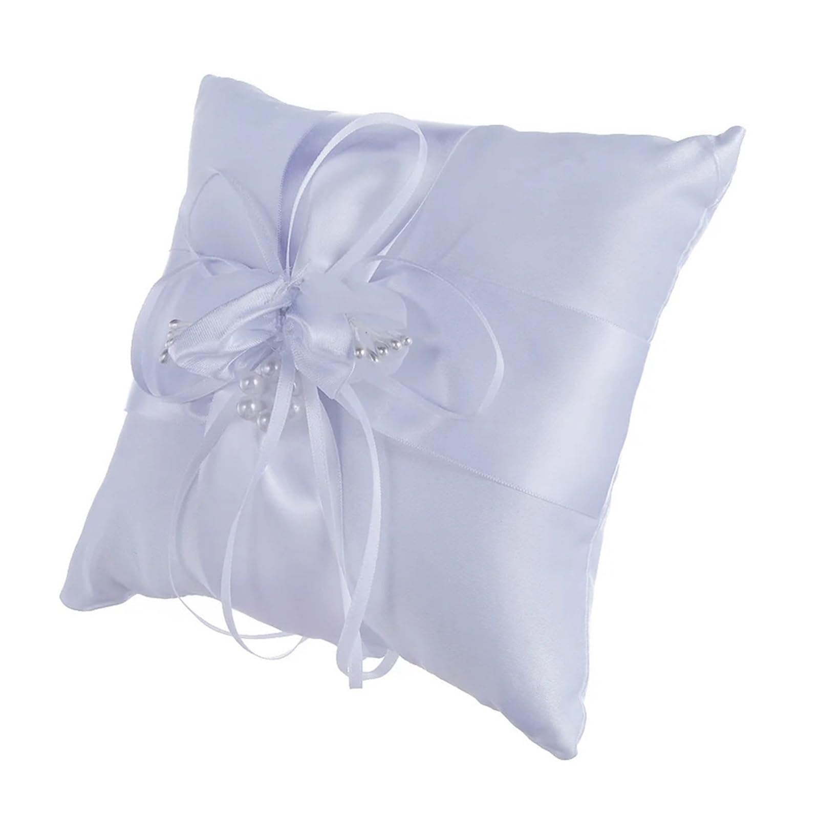 CGRSDSD Ring Bearer Pillow Bed Pillows Flower Ring Cushion For Wedding Bearer Bride