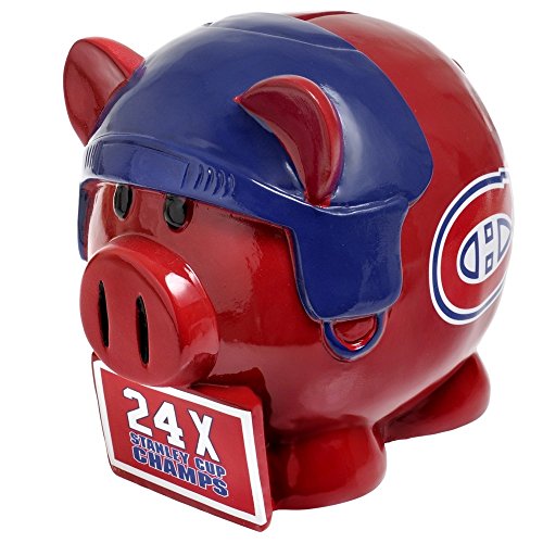 FOCO Montreal Canadiens Resin Small Thematic Piggy Bank