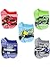 Nickelodeon Little Boy's Blaze and the Monster Machines 5-Pack No Show Socks, Sock Size 4-6 (Shoe Size 7-10)