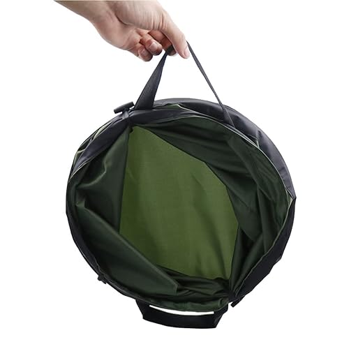 Miniatura 5 de BESPORTBLE Cubo de basura plegable para automóvil bolsa a prueba de agua cesta de residuos contenedor de basura portátil para campamento se adapta a