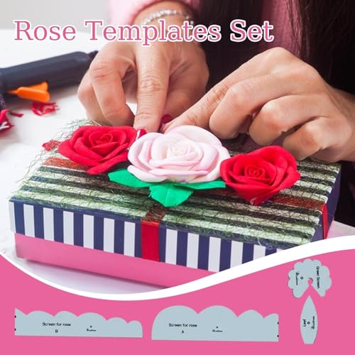 Kit de modèle de roses de fleurs : finissez vos centres de table