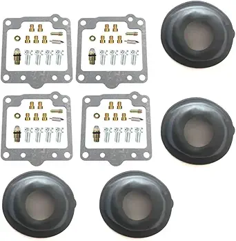 Motorcycle Carburetor Repair Kit for Kawasaki Police 1000 KZ1000 (1991-2003)