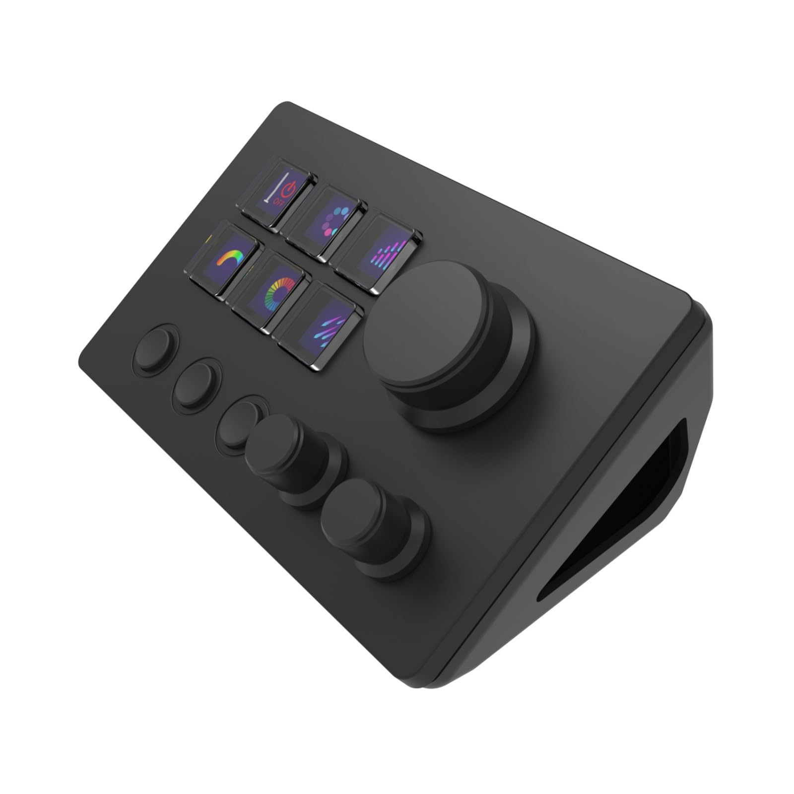 Tastiera professionale a 12 tasti con retroilluminazione a LED e comandi intuitivi per la creazione di contenuti del deck di controllo dello streaming